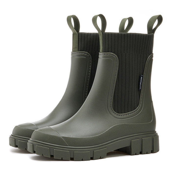 Drune | Gummistiefel - Wasserdicht mit Antirutschsohle, Perfekt für Regenwetter