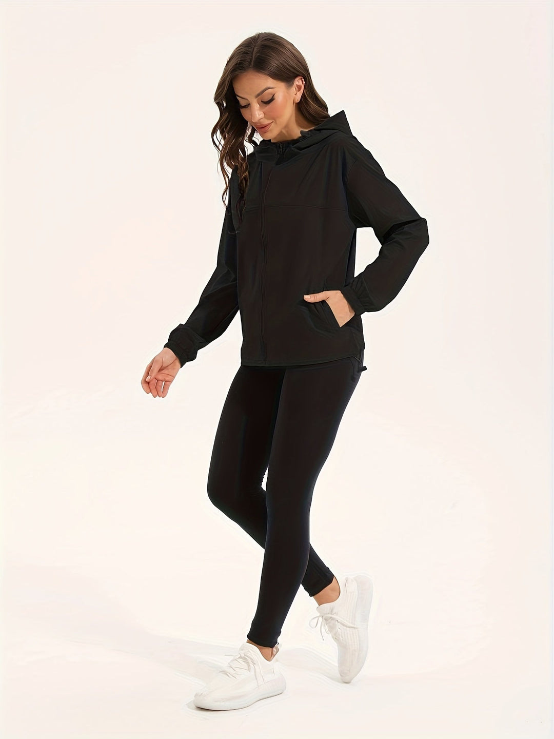 Drune | Wasserdichte Leichte Sportjacke Mit Kapuze