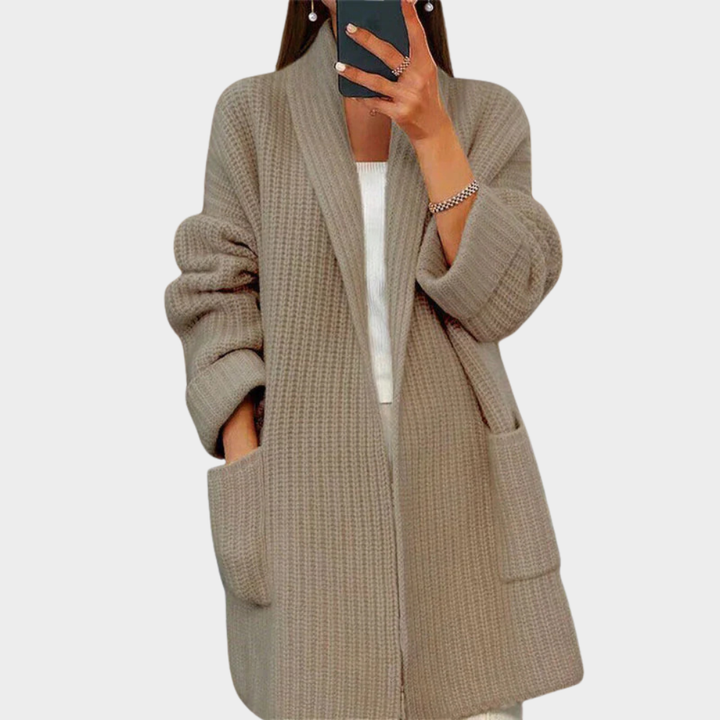 Drune | Cozy knitted wool cardigan sweater
