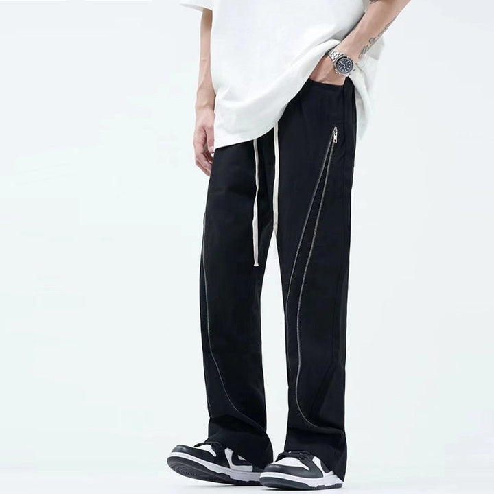 Drune | Freizeit-Hose mit langen Reißverschlüssen