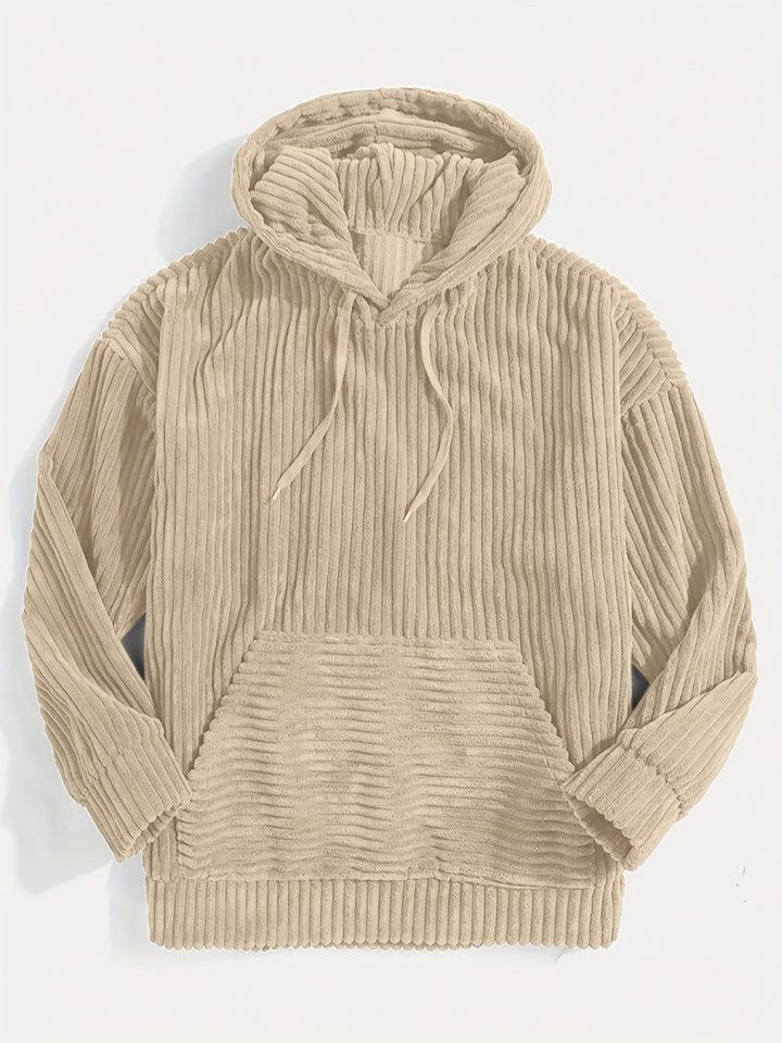 Drune | Pullover Mit Kapuze Aus Cord