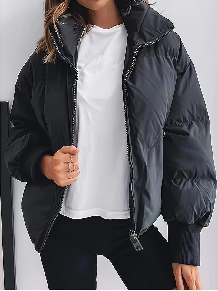 Drune | Kurze Puffer Winterjacke für Frauen - Perfekt für Wintertage