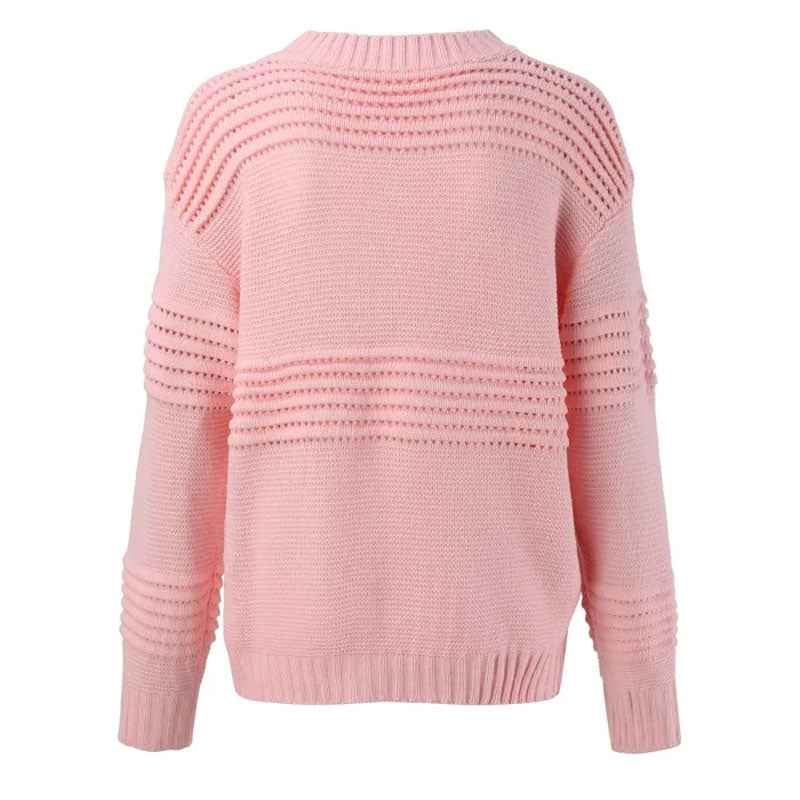 Drune | Strickpullover mit Modernen Ausschnitten Acryl Komfortabel und Stilvoll