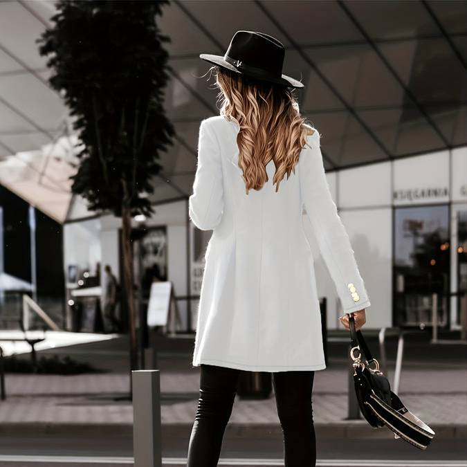 Drune | Damen Winterjacke Tailliert Doppelreihig