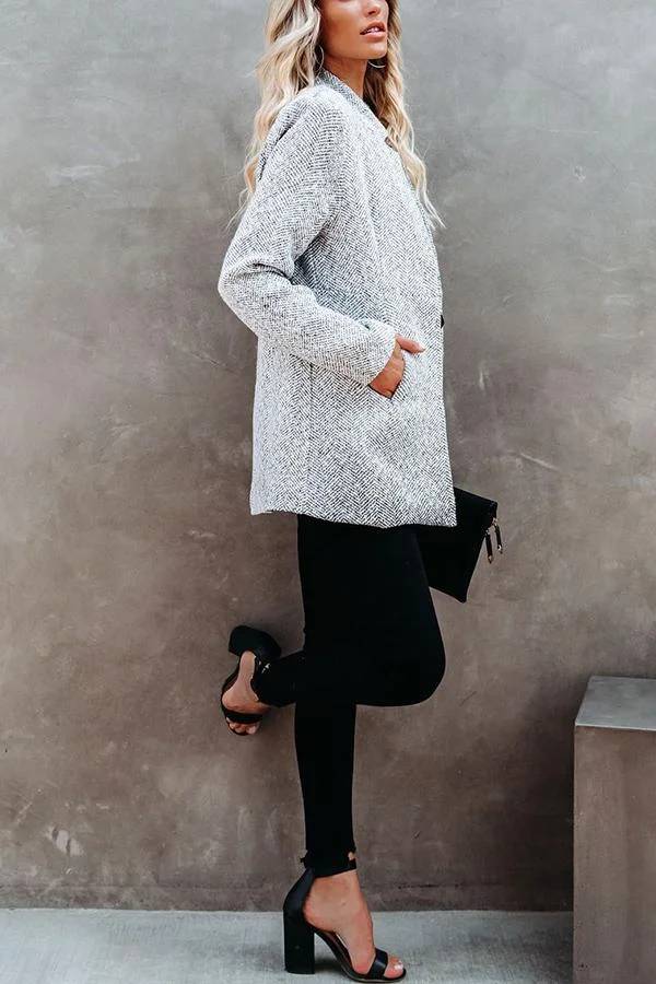 Drune | Legere einfarbige Jacke