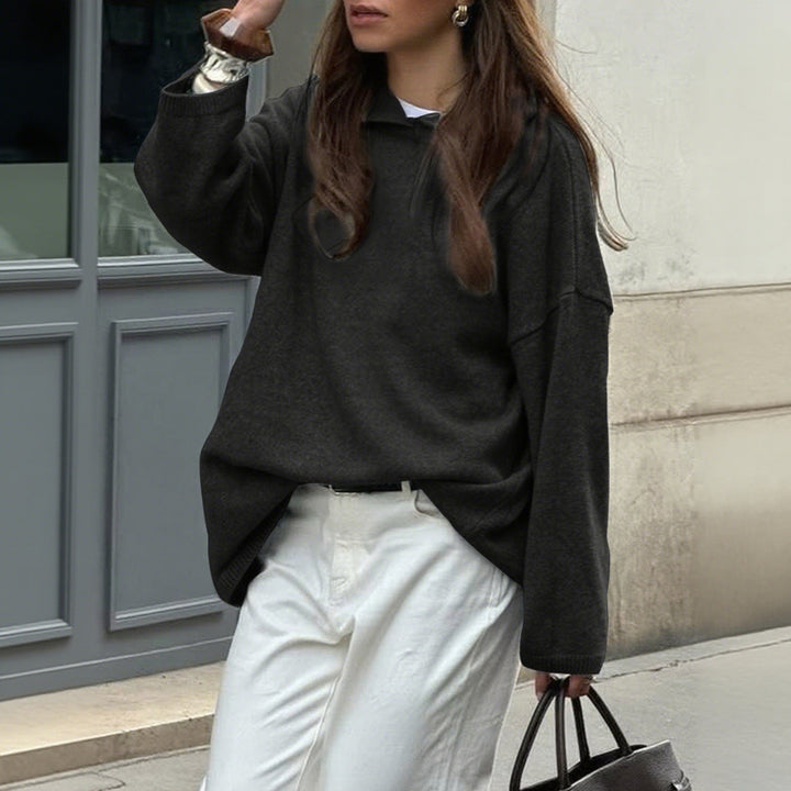 Drune | Lockere Strickpullover mit Rundhals