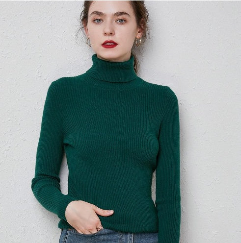 Drune | Premium-Wollrollkragenpullover für Frauen