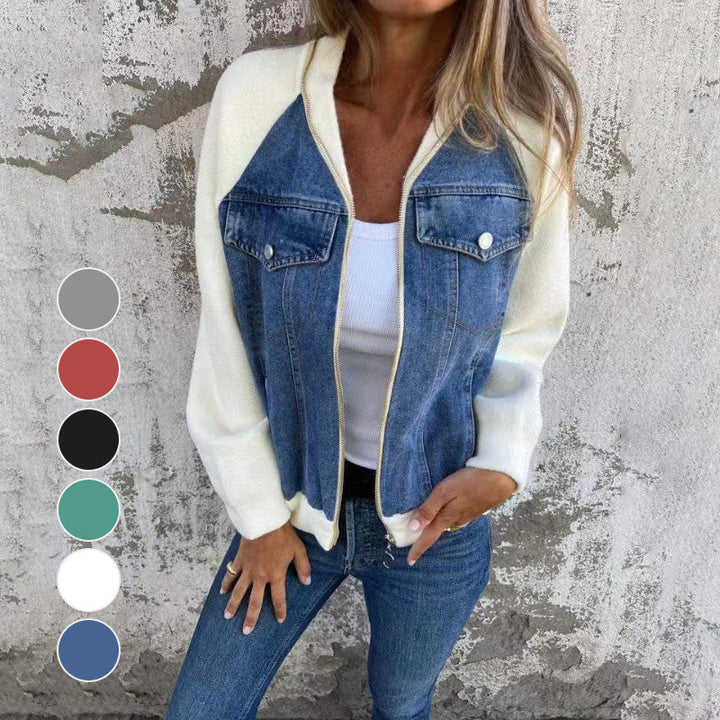 Drune | Classic casual women's denim jacket