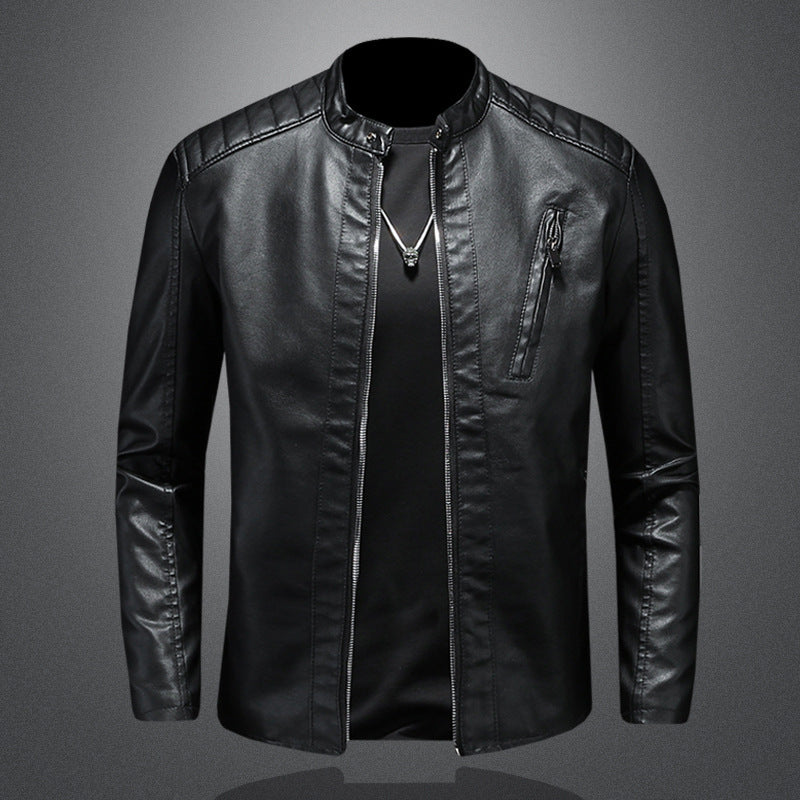 Drune | Premium Herren Biker Lederjacke