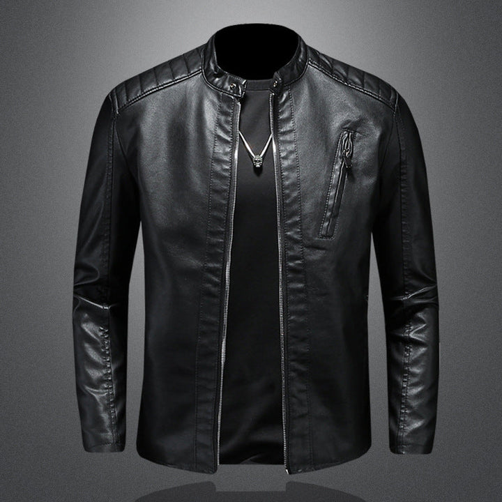 Drune | Premium Herren Biker Lederjacke