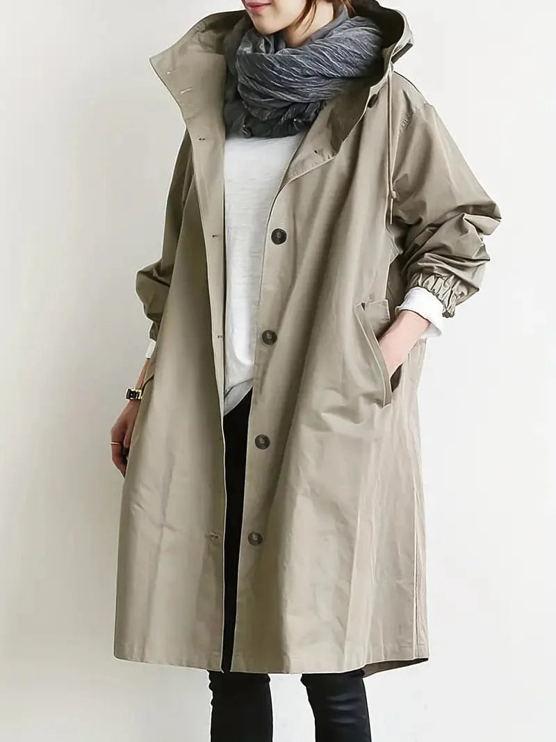 Drune | Trenchcoat Casual Zeitloser Stil Ideal für den Winter