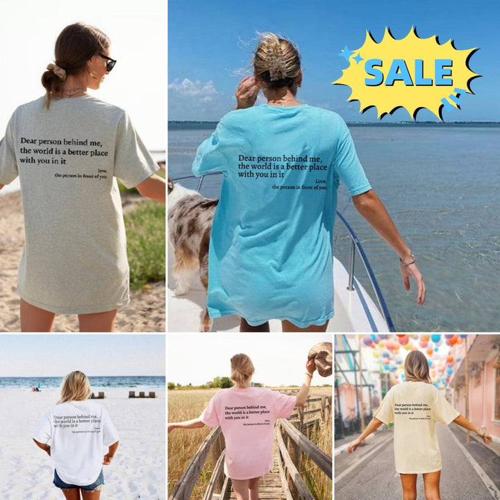 Drune | Damen T-Shirt Mit Rundhalsausschnitt Und Slogan