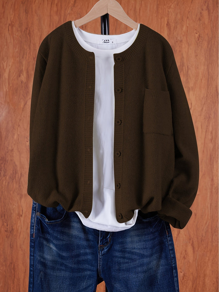 Drune | Lässige Strickjacke Für Damen