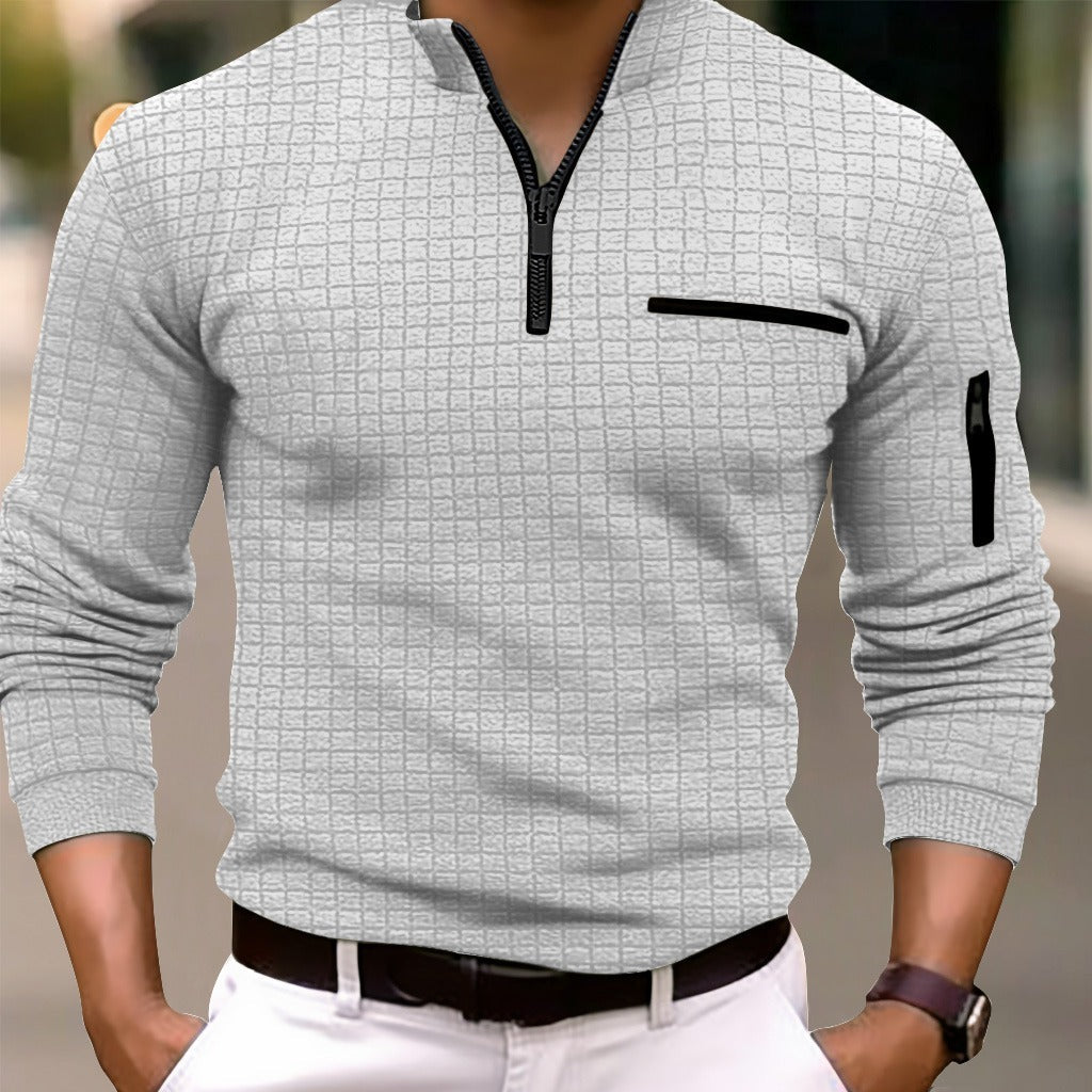 Drune | Legere zip-Pullover Herren