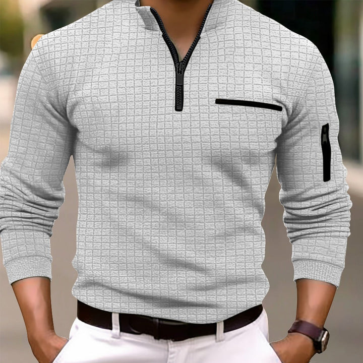Drune | Legere zip-Pullover Herren