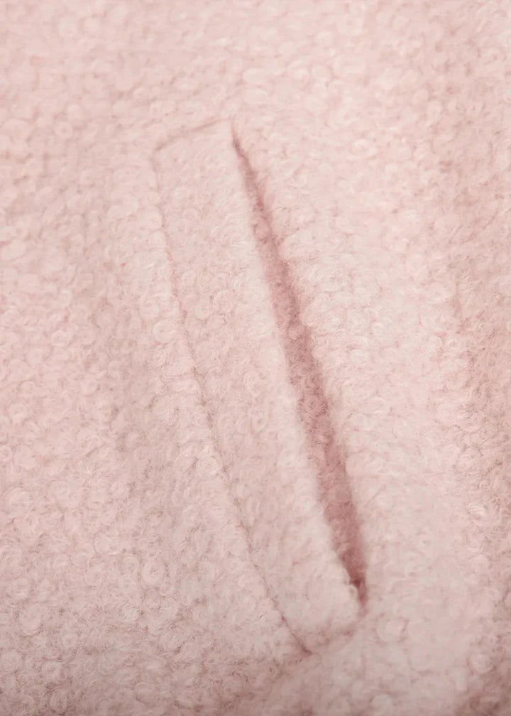 Drune | Rosa Drop Shoulder Stehkragenjacke