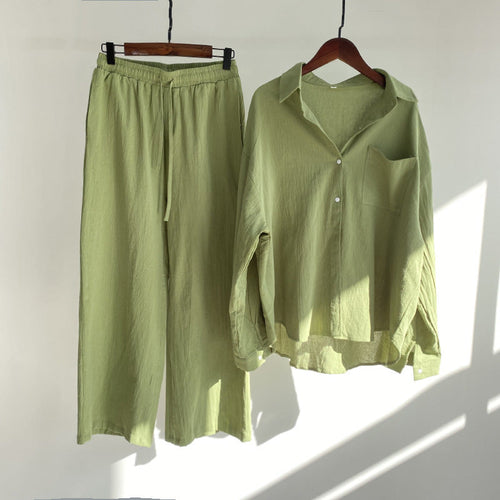 Drune | Stylisches Und Zweiteiliges Leinen Set