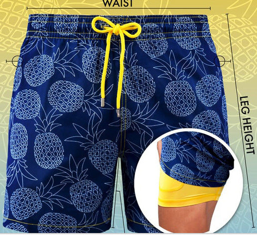 Drune | Doppellagige Strandshorts Für Herren