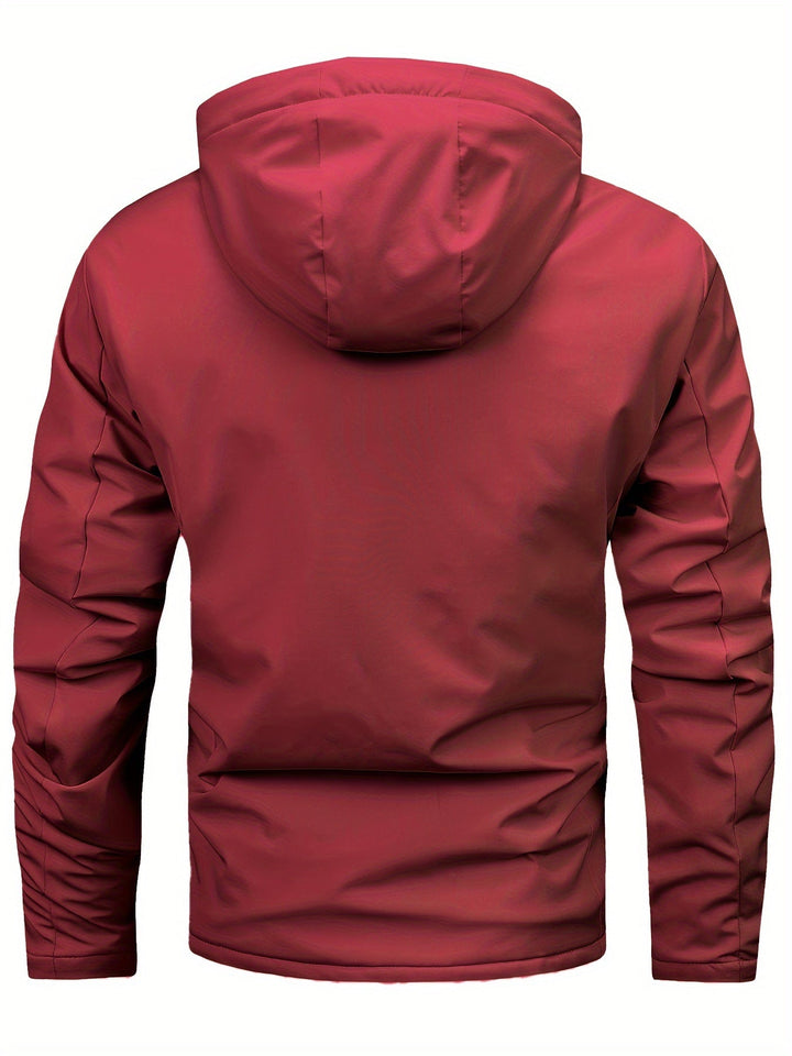 Drune | Fleece-Kapuzenjacke Für Outdoor-Aktivitäten Für Herren - Perfekt für Outdoor-Aktivitäten