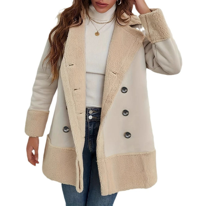 Drune | Warmer Wintermantel für Frauen mit warmem Teddyfutter