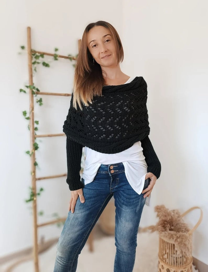 Drune | Bequemer Strickschal
