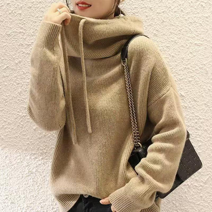 Drune | Strick-Hoodie-Pullover für lässigen Komfort
