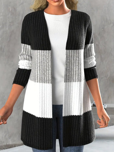 Drune | Strickjacke Offen Vorne für Den Frühling und Herbst
