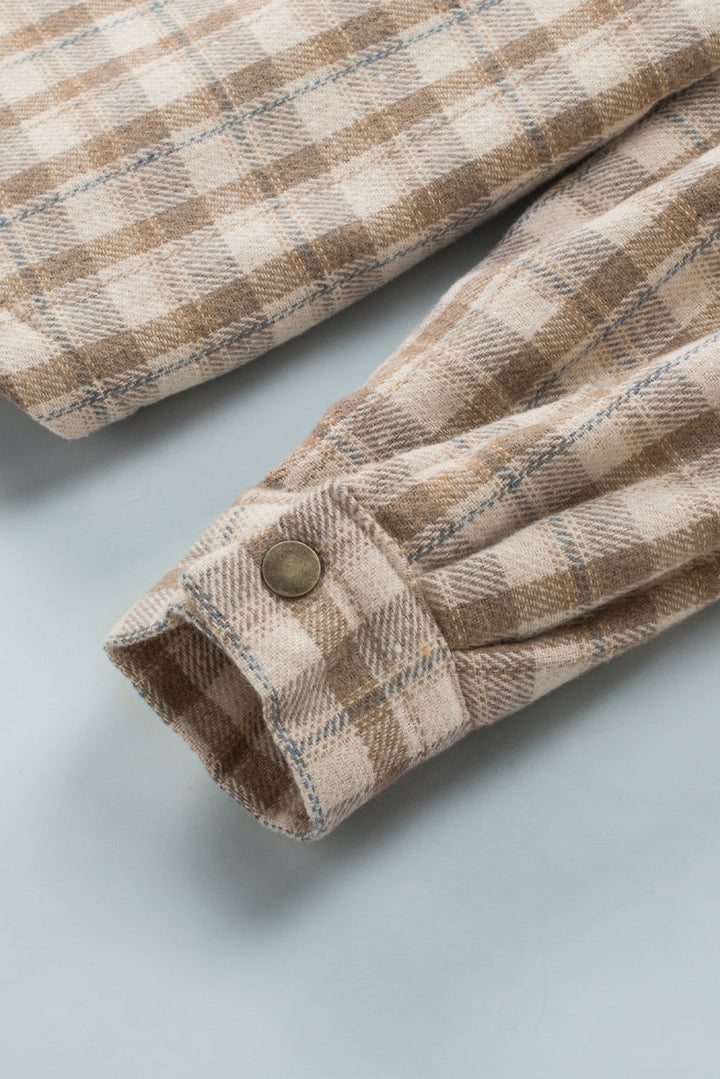 Drune | Gitterjacke mit Plüschfutter Warm und Stilvoll Ideal Für Den Alltag