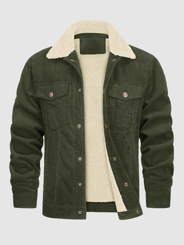Drune | Herren Vintage Corduroy Fuzzy Fleece