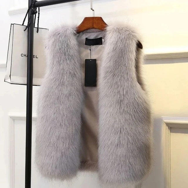 Drune | Faux Fuchs Pelz Gilet