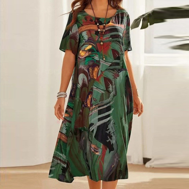 Drune | Lässiges Plus-Size Bindekleid