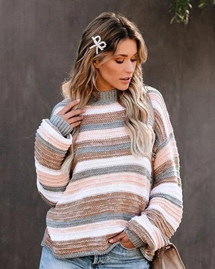 Drune | Strickpullover Übergroß Schnitt Rundhalsausschnitt Weich Und Bequem