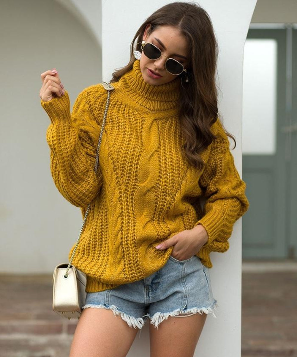 Drune | Stilvoller, Warmer Winterpullover Mit Rollkragen