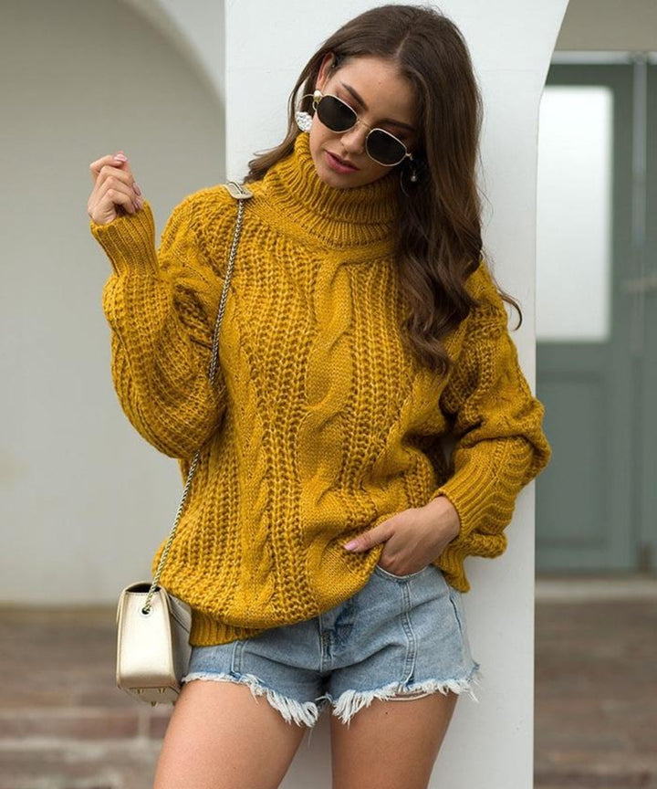 Drune | Stilvoller, Warmer Winterpullover Mit Rollkragen