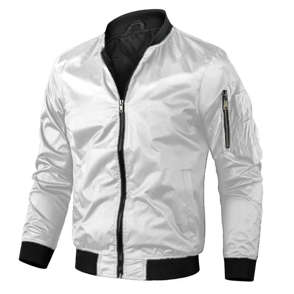 Drune | Streetwear-Bomberjacke mit modernem Reißverschlussdesign für Herren