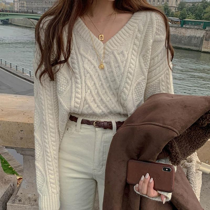 Drune | Stylischer Gestrickter Pullover