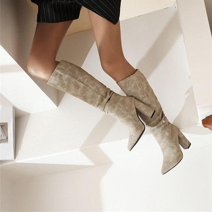 Drune | Modische Lederstiefel im Eleganten Stil