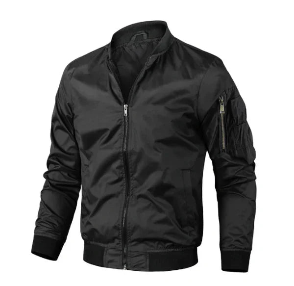 Drune | Streetwear-Bomberjacke mit modernem Reißverschlussdesign für Herren