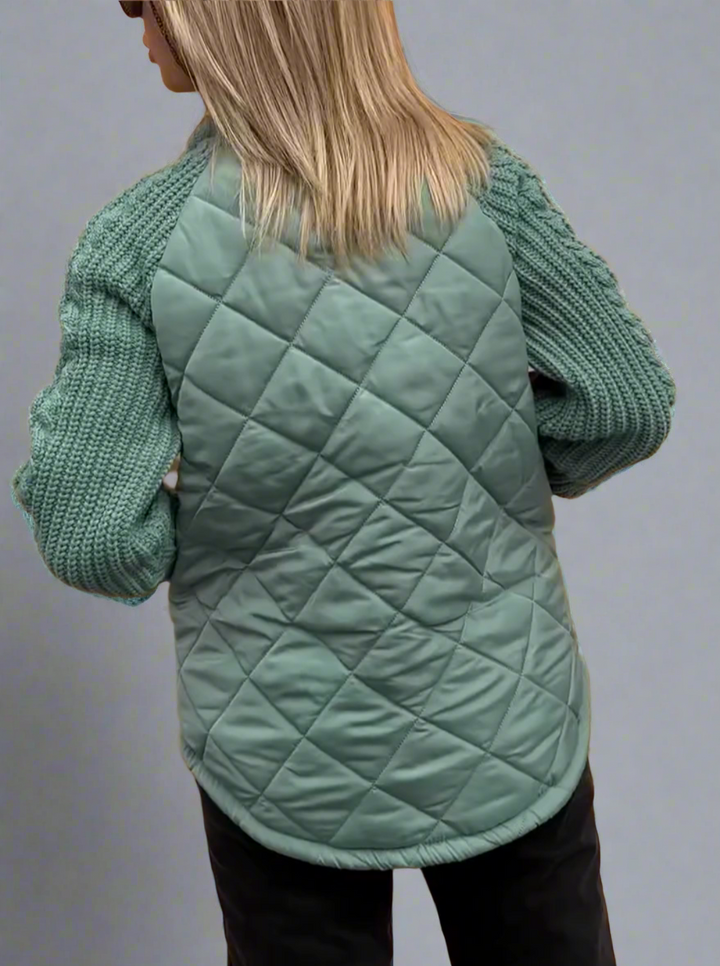 Drune | Jacket mit Gestrickten Ärmeln für Den Herbst
