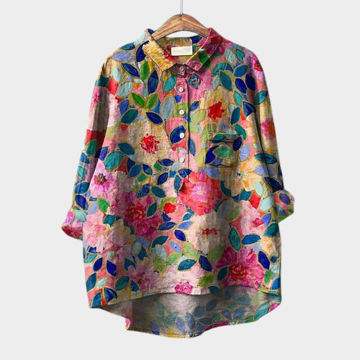 Drune | Weiche Bluse mit fließendem Schnitt