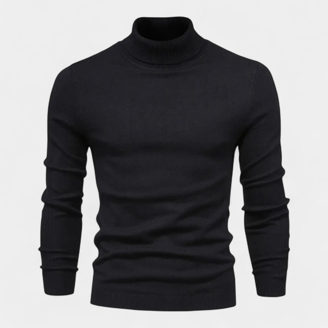 Drune | Modehaus - Gerippter Rollkragenpullover für Herren