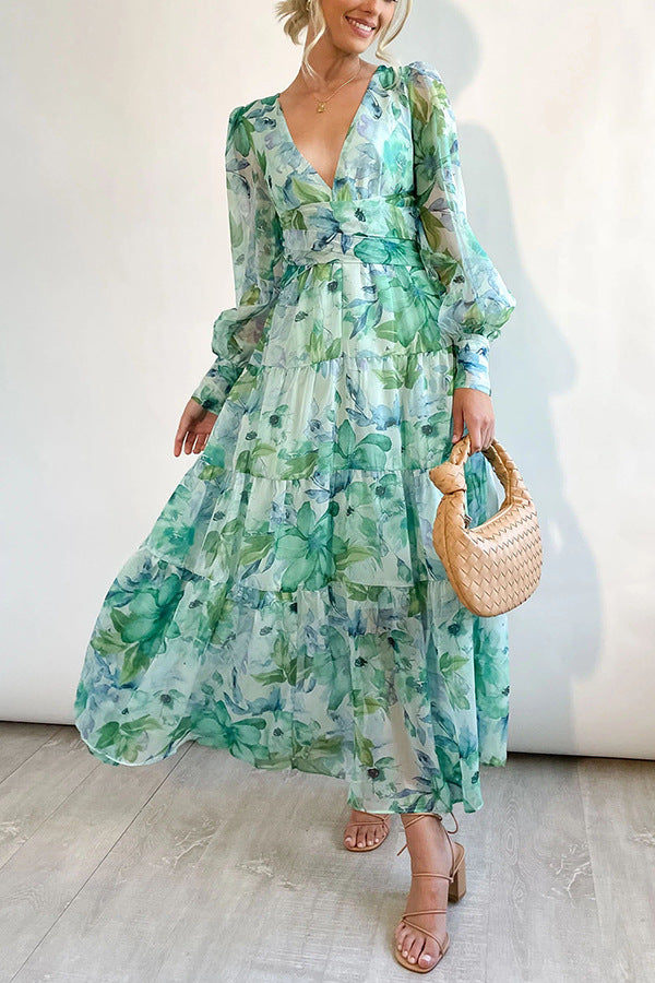 Drune | Wickelkleid Mit Blumenmuster Für Damen