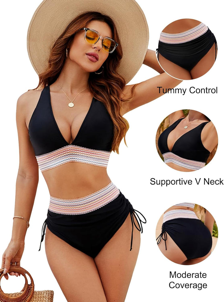 Drune | Bikini-Set mit Bauchkontrolle
