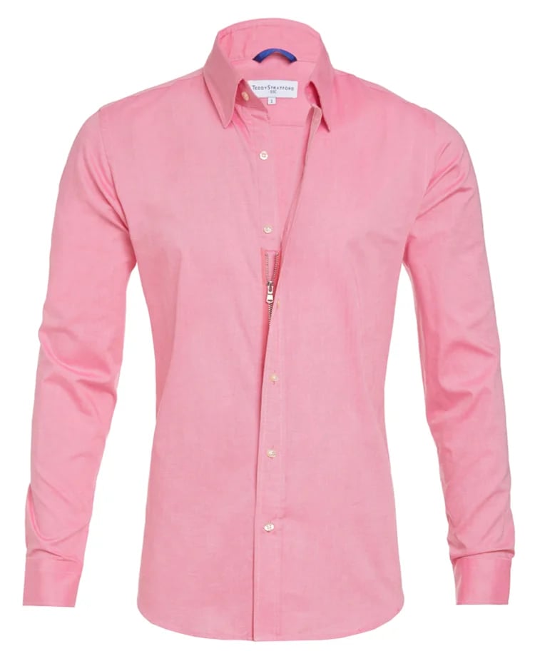 STRETCH ZIP SHIRT (Hemd)