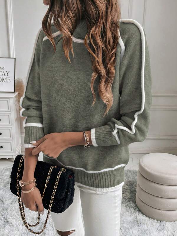 Drune | Eleganter Langarm-Pullover