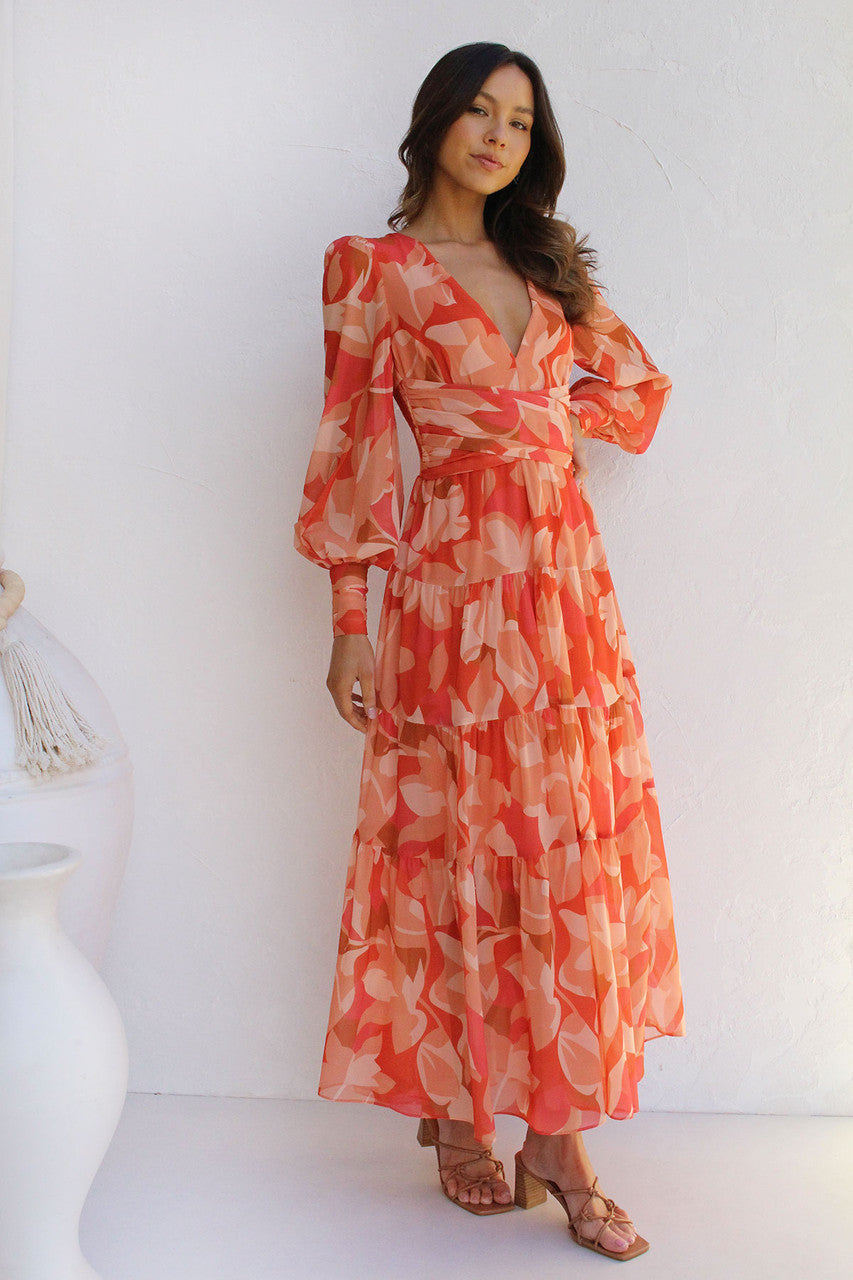 Drune | Wickelkleid Mit Blumenmuster Für Damen
