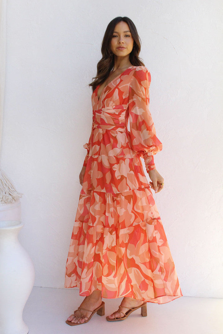 Drune | Wickelkleid Mit Blumenmuster Für Damen
