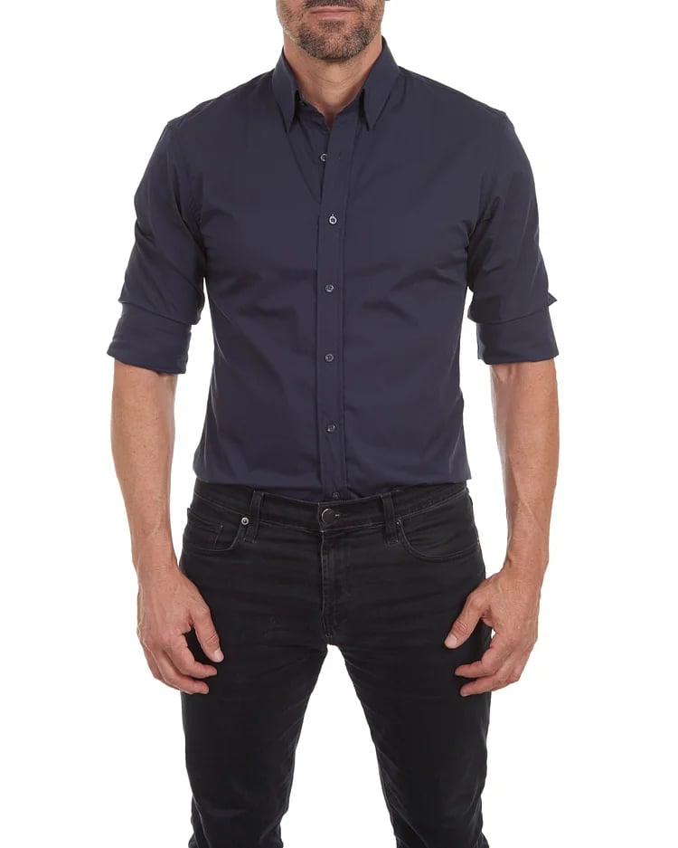 STRETCH ZIP SHIRT (Hemd)