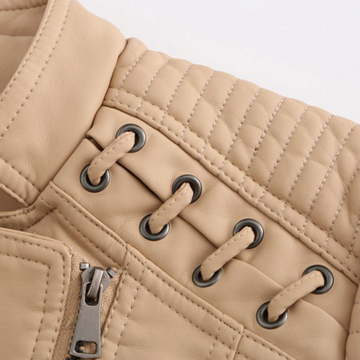 Drune | Stylische und Zeitlose Damenlederjacke