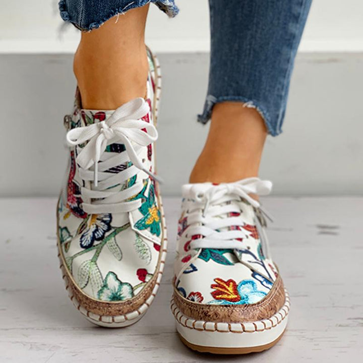 Drune | Vintage Vulkanisierte Damen Schuhe Komfort und Stil